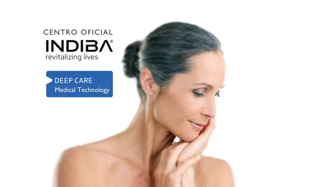 Sesión de INDIBA Deep Care para recuperación quirúrgica en Marbella
